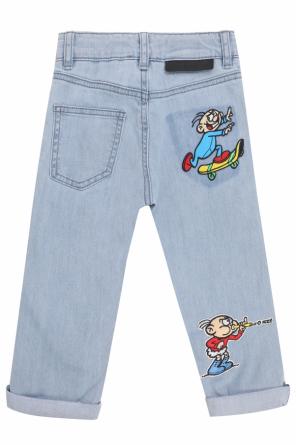 Jeans with colorful patches, zdjęcie 2 Jeans with colorful patches od Stella McCartney Kids